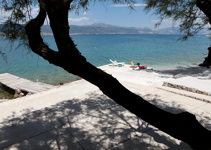 A4 W Big Terrace Great Sea View Close To * Trogir
