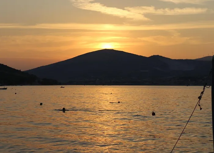 A4 W Big Terrace Great Sea View Close To * Trogir